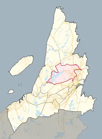 Carte de la circonscription