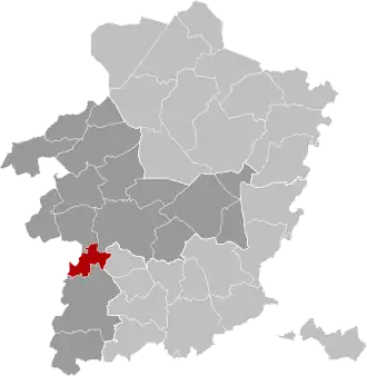 Localisation de Nieuwerkerken