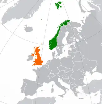 Norvège et Royaume-Uni