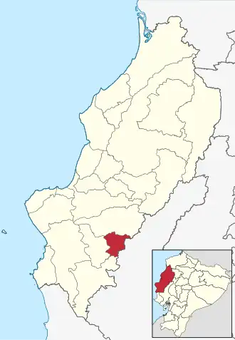 Localisation de Canton d'Olmedo