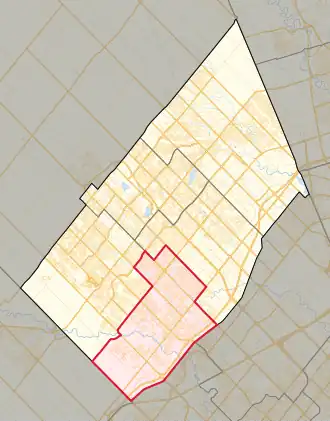 Carte de la circonscription