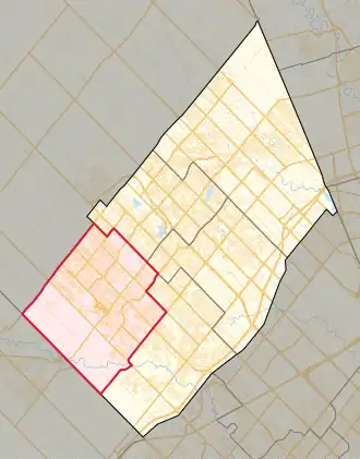 Carte de la circonscription