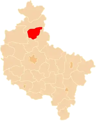 Localisation de Powiat de Chodzież