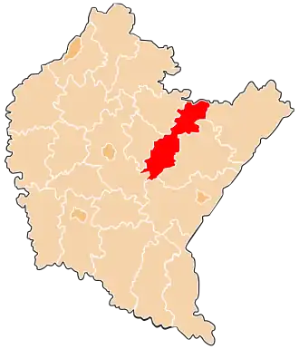 Localisation de Powiat de Przeworsk