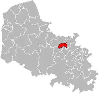 Canton de Béthune