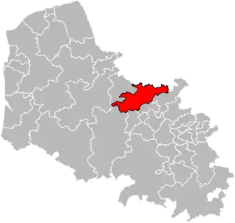 Canton de Lillers