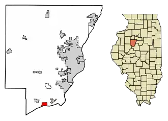 Localisation de Kingston Mines