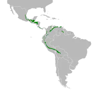 Description de l'image Piranga leucoptera map.svg.
