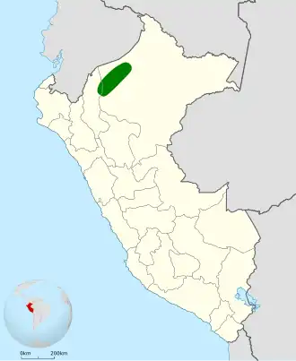 Description de l'image Pithys castaneus map.svg.