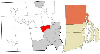 Localisation de North Providence