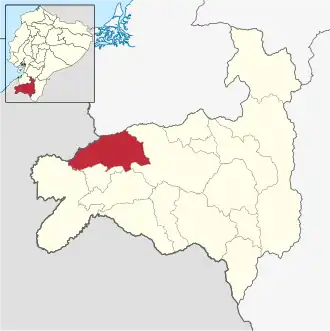 Localisation de Canton de Puyango