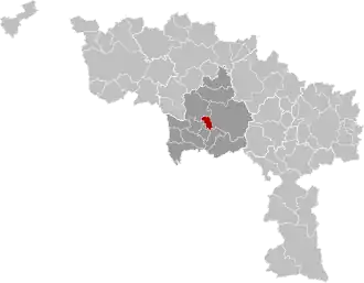 Localisation de Quaregnon