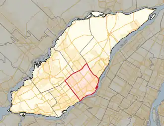 Carte de la circonscription