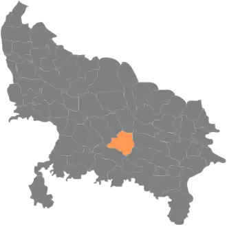 Localisation de District de Raebareliरायबरेली ज़िला