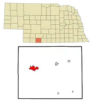 Localisation de McCook