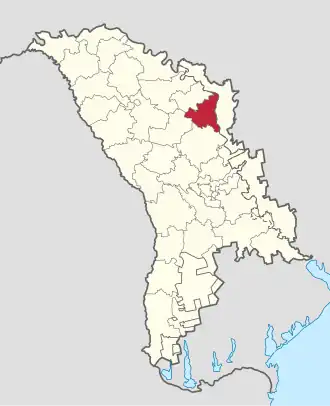 Localisation de Rezina