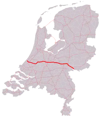 Image illustrative de l’article Autoroute A12 (Pays-Bas)
