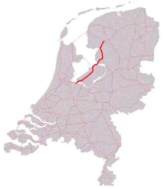 Image illustrative de l’article Autoroute A6 (Pays-Bas)