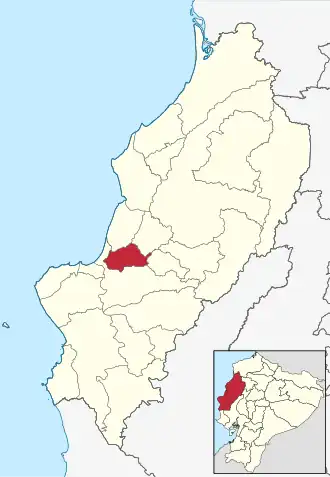 Localisation de Canton de Rocafuerte