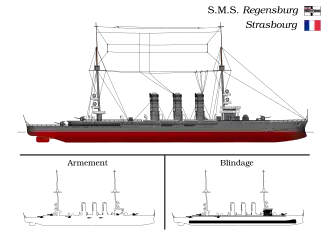 illustration de SMS Regensburg