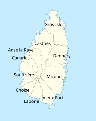 District de Castries