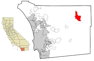 Localisation de Borrego Springs