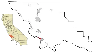 Localisation de Pismo Beach