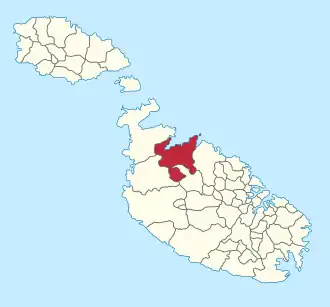 Localisation de San Pawl il-Baħar