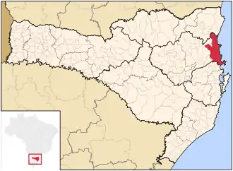 Microrégion d'Itajaí