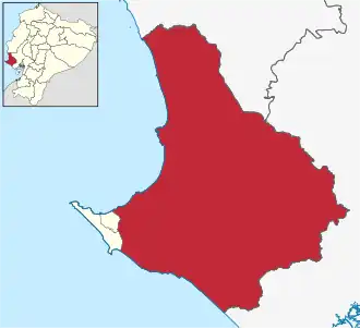 Localisation de Canton de Santa Elena