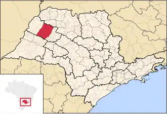 Microrégion d'Araçatuba