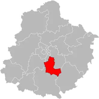 Canton d'Écommoy
