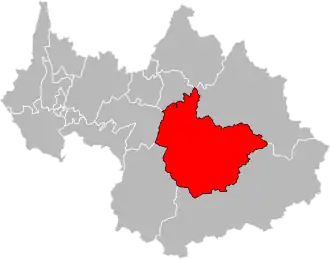 Canton de Moûtiers
