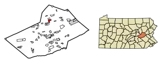 Localisation de Shenandoah