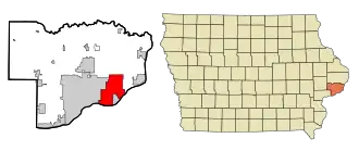 Localisation de Bettendorf