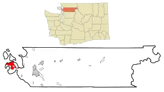 Localisation de Anacortes