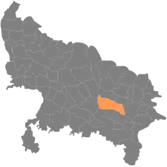 Localisation de District de Sultanpurसुलतानपुर ज़िला
