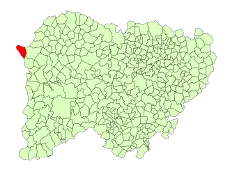 Localisation de La Fregeneda