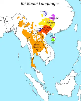 Image illustrative de l’article Langues kadaï