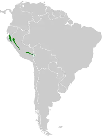 Description de l'image Tangara viridicollis map.svg.
