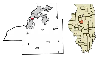Localisation de Marquette Heights