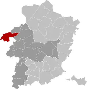 Localisation de Tessenderlo