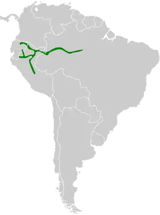 Description de l'image Thamnophilus cryptoleucus map.svg.