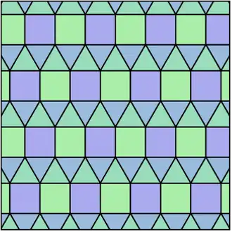 Image illustrative de l’article Pavage triangulaire allongé