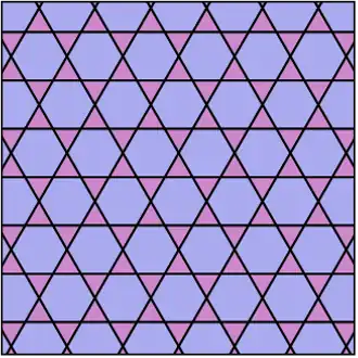 Image illustrative de l’article Pavage trihexagonal