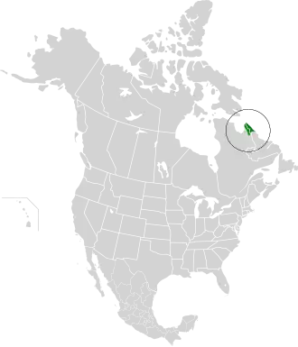 Description de l'image Torngat Mountain tundra map.svg.