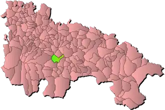 Localisation de Torrecilla en Cameros