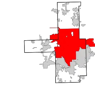 Localisation de Tulsa