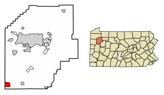 Localisation de Barkeyville