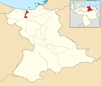 Localisation de Píritu